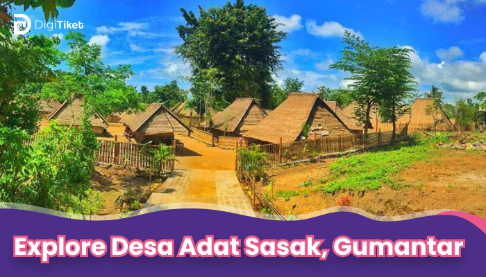 Explore Desa Adat Sasak, Gumantar (Desa Adat Gumantar, Air terjun Tiu ngumbak, Air terjun Tiu Lawean)