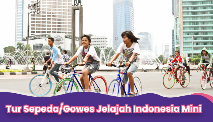 Tur Sepeda/ Gowes Jelajah Indonesia Mini (Taman Mini) 