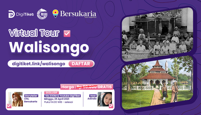 Harga Tiket Masuk Virtual Tour Wali Songo | Wisata Virtual ...