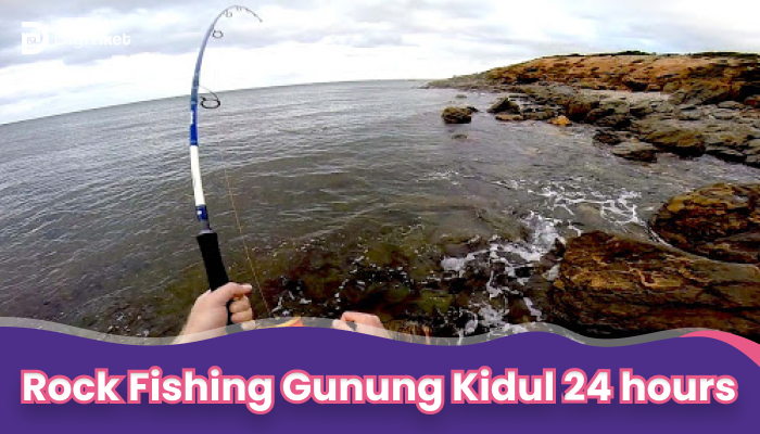 Rock Fishing Gunung Kidul Full Day 24 hours Short Trip Spot Pantai Kesirat hingga Gesing