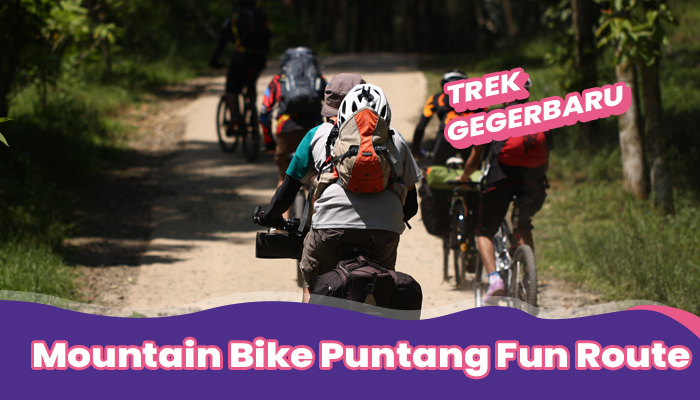 MTB (Mountain Bike) Puntang Fun Route (Trek Gegerbaru)