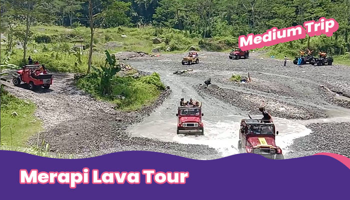 Medium Trip Merapi Lava Tour 