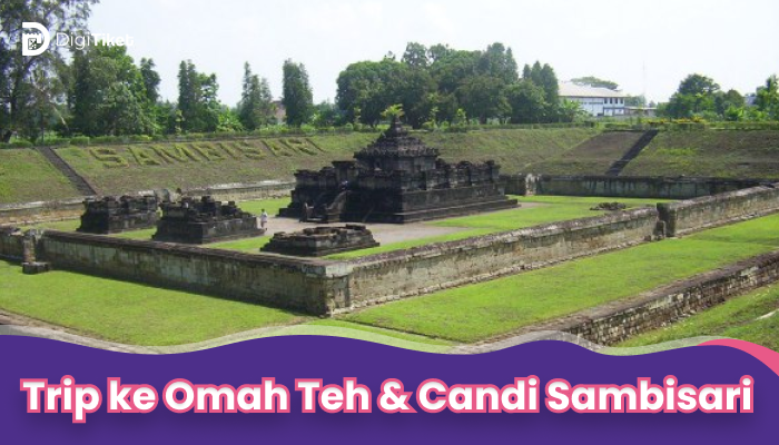 Trip ke Omah Teh & Candi Sambisari dengan Gerobak Sapi