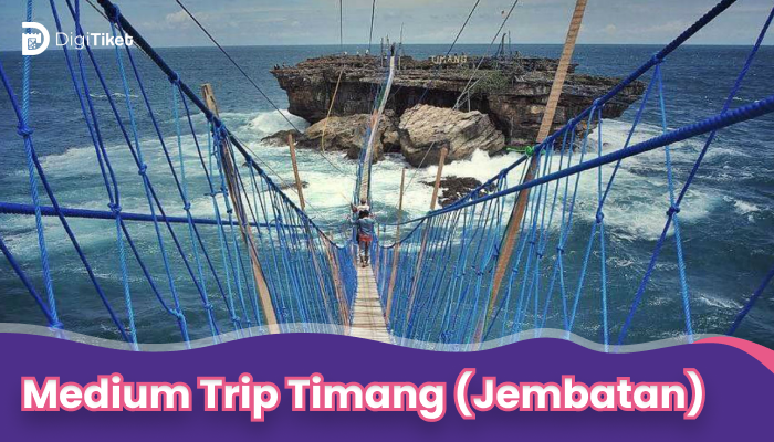JPS Medium Trip Timang - Siung - Nglambor  Include Wahana Jembatan Pantai Timang
