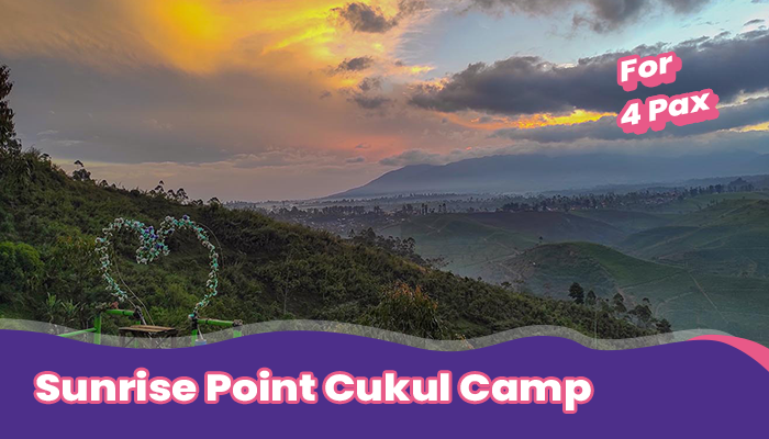 Sunrise Point Cukul Camp Package for 4 pax